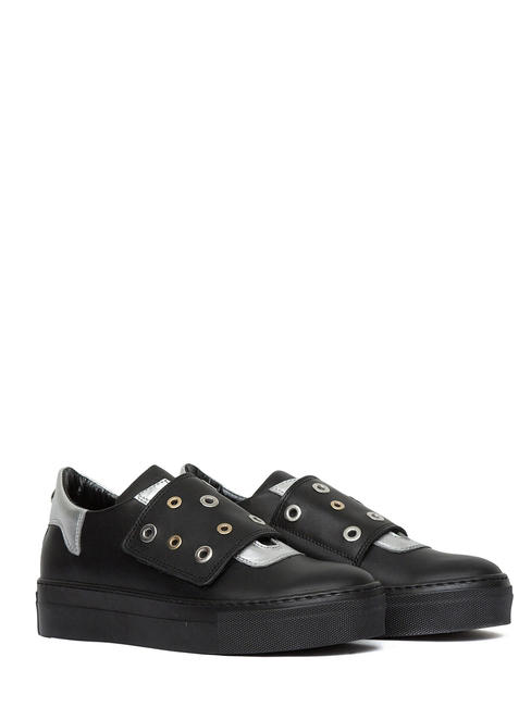 ANNA VIRGILI VALERIA ROCK Adidasy  CZARNY - Buty damskie