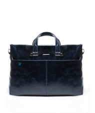 PIQUADRO CAMPIONARIO - BLUE SQUARE Obudowa komputera stacjonarnego 15,6"/I-PAD/I-PAD Air - Teczki robocze