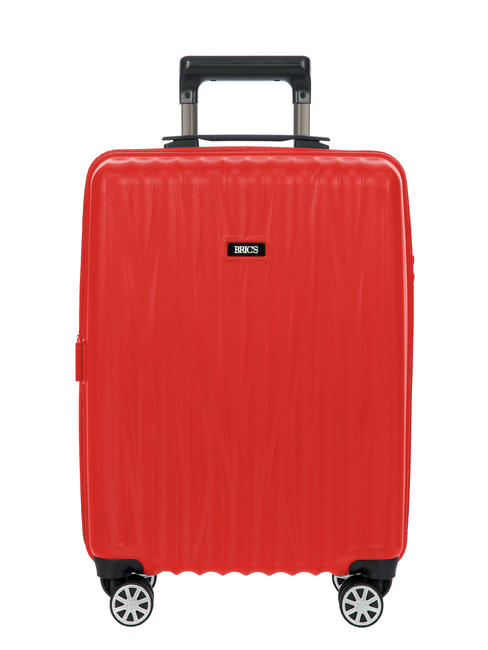 BRIC’S CERVIA Wózek kabinowy 55cm czerwony - Bagaż podręczny