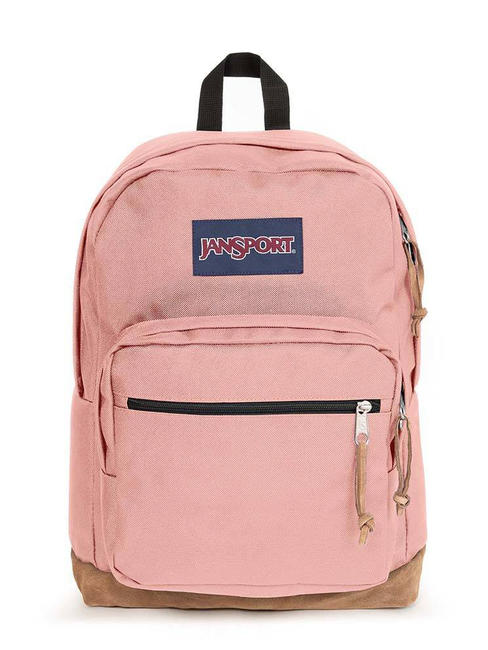 JANSPORT RIGHT PACK Plecak na laptopa 15" róża mglista - Plecaki szkolne i rekreacyjne
