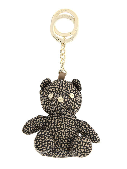 BORBONESE BEAR Brelok Miś OP/NATURALNY/CZARNY - Brelok