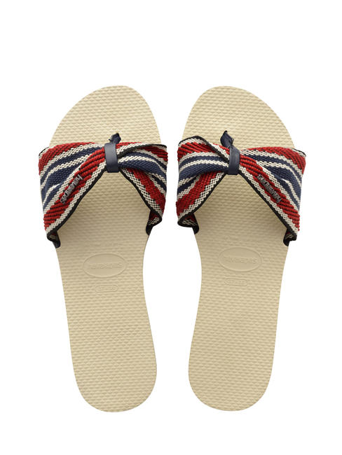 HAVAIANAS YOU SAINT TROPEZ FITA Sandały beżowy - Buty damskie