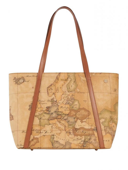 ALVIERO MARTINI PRIMA CLASSE GEO CLASSIC Torba na ramię NATURALNY - Torby damskie