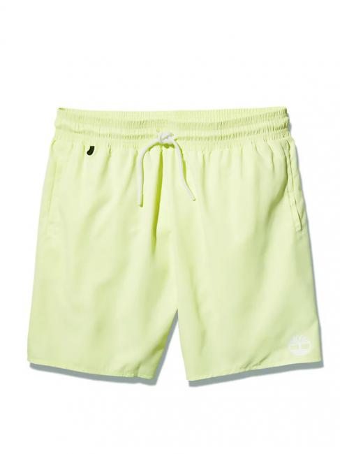 TIMBERLAND SOLID SWIM Strój kąpielowy zielone światło - Stroje kąpielowe męskie