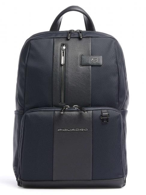 PIQUADRO BRIEF Plecak na 14" laptop i tablet niebieski - Plecaki na laptopa do pracy