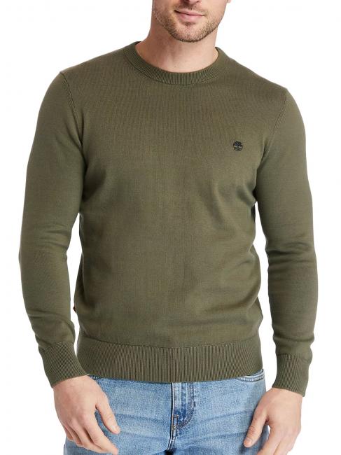 TIMBERLAND WILLIAMS RIVER Sweter z okrągłym dekoltem grafef - Bluzy męskie