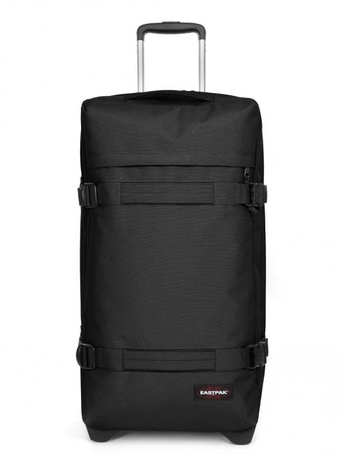 EASTPAK TRANSIT'R M Wózek średniej wielkości CZARNY - Wózki półsztywne