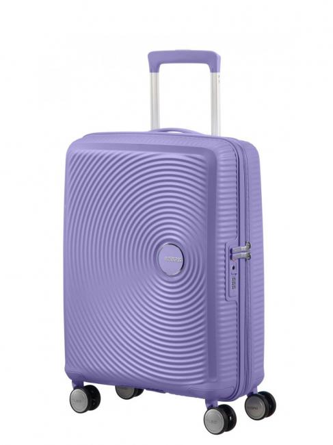AMERICAN TOURISTER SOUNDBOX Mały wózek rozszerzalny lawenda - Bagaż podręczny