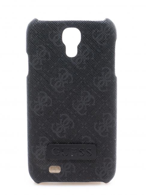 GUESS MYSELF Twarde etui Galaxy S4 CZARNY - Uchwyt i organizer na tablet