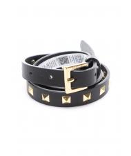 GUESS Cintura con borchiette  CZARNY - Paski - 1