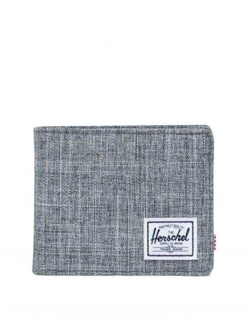 HERSCHEL ROY COIN Portfel z portmonetką KRZYŻ KRUKA - Portfele męskie