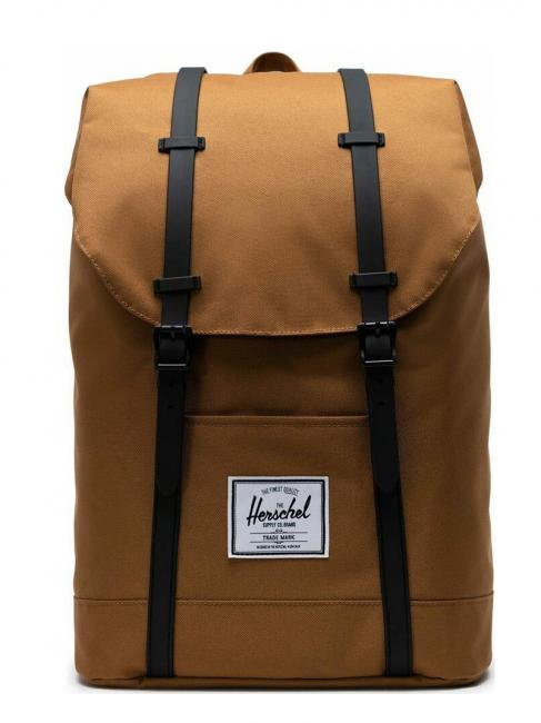 HERSCHEL Zaino Model RETREAT, uchwyt na komputer 15" guma - Plecaki na laptopa do pracy