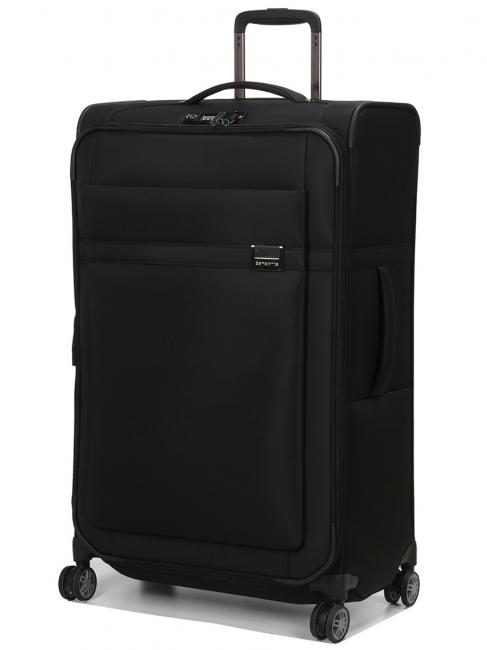 SAMSONITE AIREA Duży, rozszerzalny wózek CZARNY - Wózki półsztywne