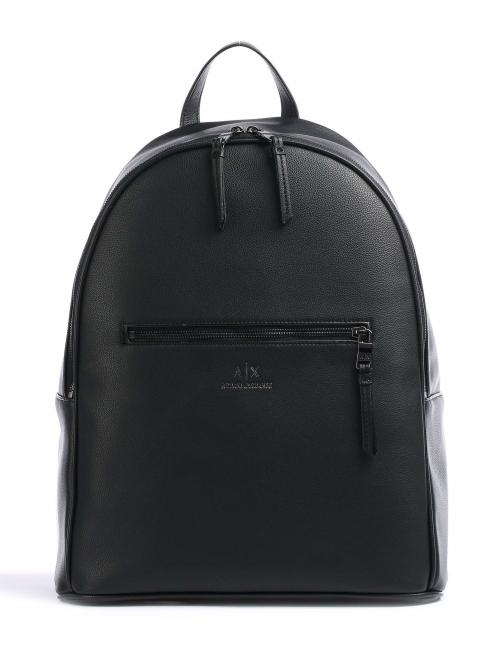 ARMANI EXCHANGE MINIMAL Plecak na laptopa 12" Czarny - Plecaki na laptopa do pracy