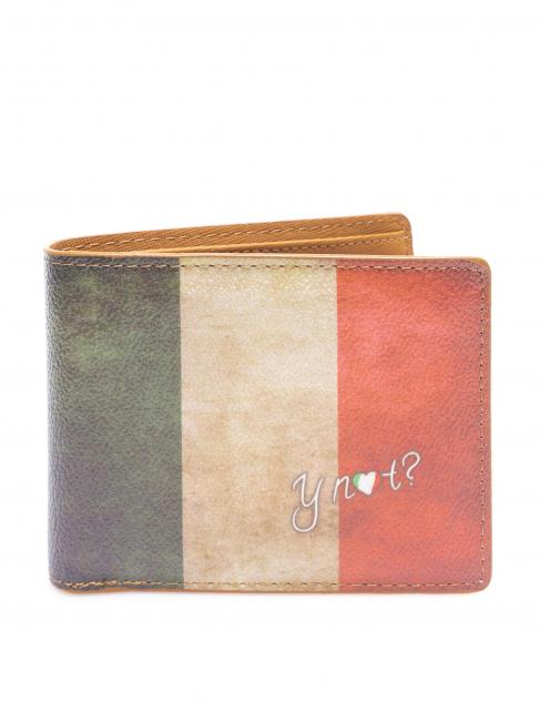 YNOT flag vintage portafoglio uomo Portfel Włochy - Portfele męskie