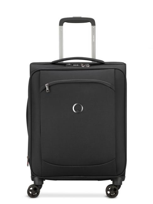 DELSEY MONTMARTRE AIR 2.0 Rozszerzalny wózek na bagaż podręczny Spinner Czarny - Bagaż podręczny