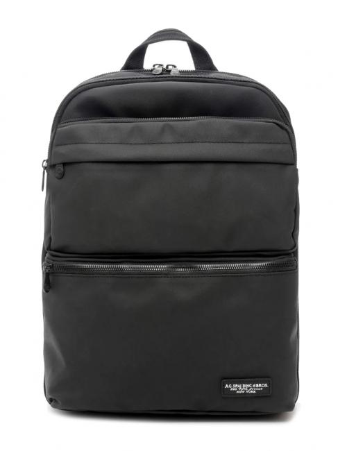 SPALDING ROUND SLIM Rozszerzalny plecak, uchwyt na laptopa 15" czarny - Plecaki na laptopa do pracy