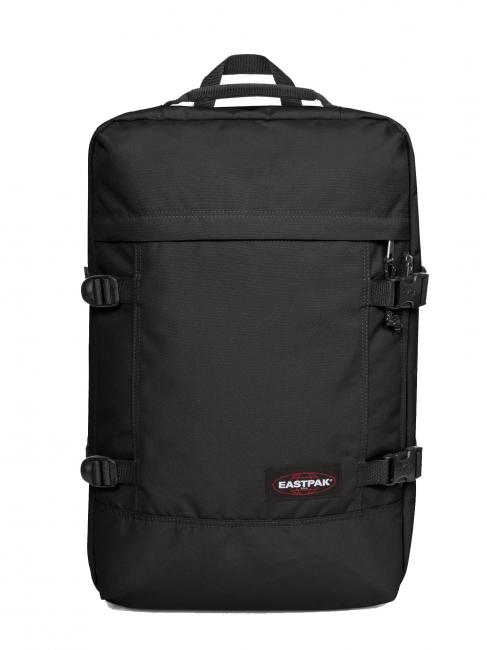 EASTPAK TRAVELPACK  Plecak podróżny, uchwyt na laptopa 17" CZARNY - Plecaki szkolne i rekreacyjne