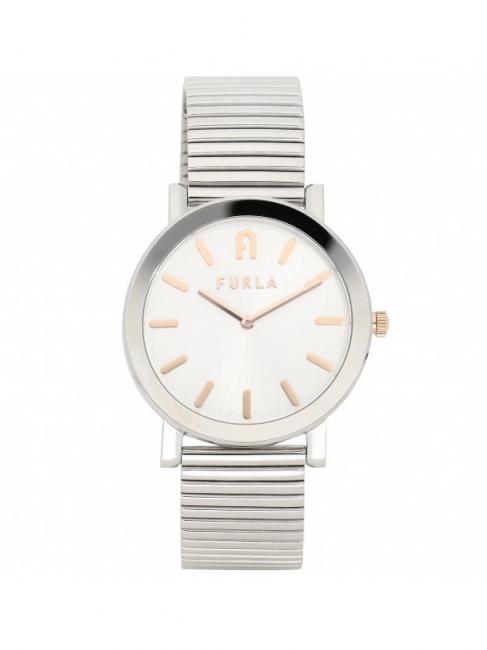 FURLA MINIMAL SHAPE Tylko czas oglądania KOLOR SREBRNY - Zegary