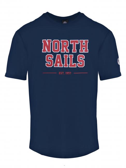 NORTH SAILS EST 1997 Koszulka bawełniana granatowy - Koszulki męskie