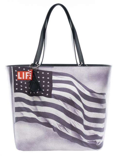L'ATELIER DU SAC LIFE EMMA Torba na zakupy z paskiem na ramię USA - Torby damskie
