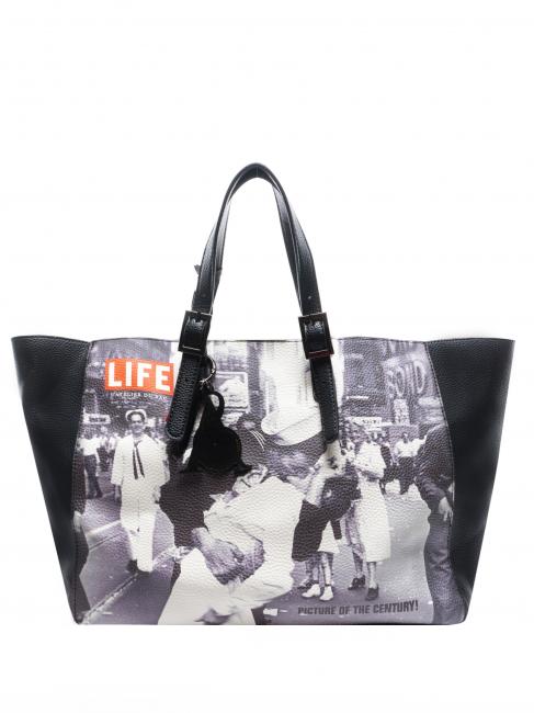 L'ATELIER DU SAC LIFE PETITE NICOLE Torba na zakupy z kopertówką nowojorski iss - Torby damskie