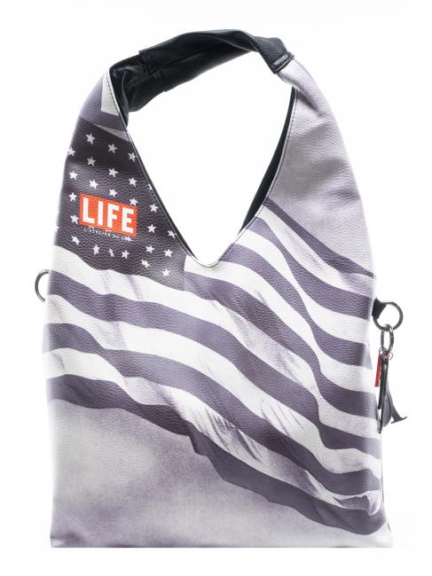 L'ATELIER DU SAC LIFE SUSAN Duża torba na ramię USA - Torby damskie