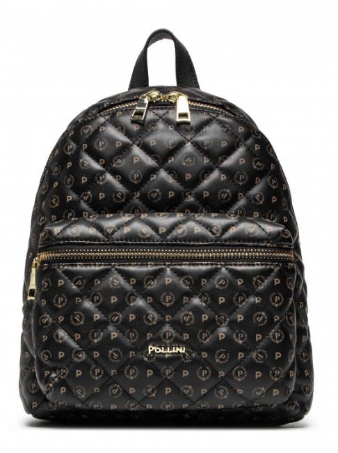 POLLINI HERITAGE MATELASSE Plecak Czarny - Torby damskie