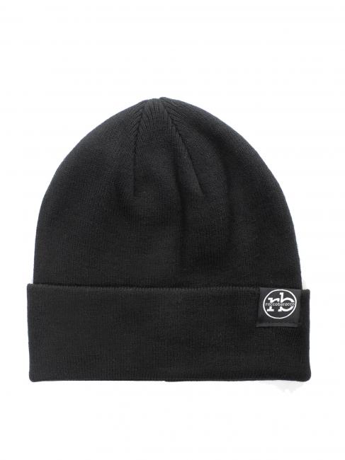 ROCCOBAROCCO Berretto beanie con risvolto  czarny - Włosy