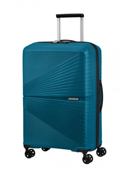 AMERICAN TOURISTER AIRCONIC Wózek średnio lekki głębokie morze - Wózki twarde