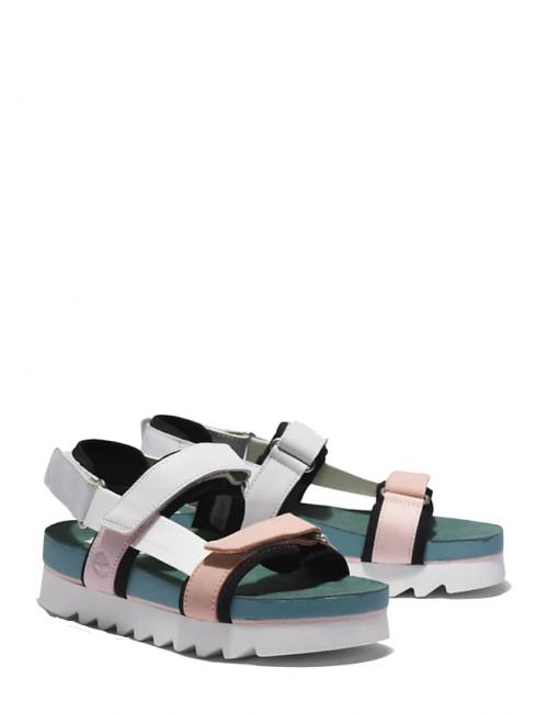 TIMBERLAND SANTA MONICA SUNRISE Sporty Sandały na platformie róże kameowe - Buty damskie