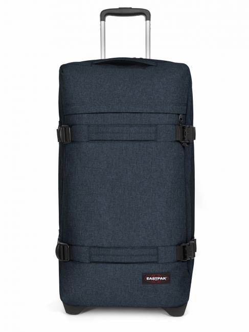 EASTPAK TRANSIT'R M Wózek średniej wielkości potrójny denim - Wózki półsztywne