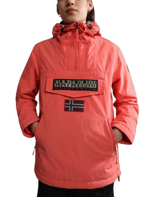 NAPAPIJRI RAINFOREST WINTER Kurtka wiatrówka  różowa malina - Kurtki damskie