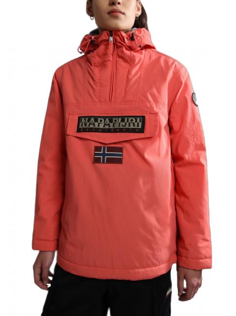 NAPAPIJRI RAINFOREST WINTER Kurtka anorak różowa malina - Kurtki damskie