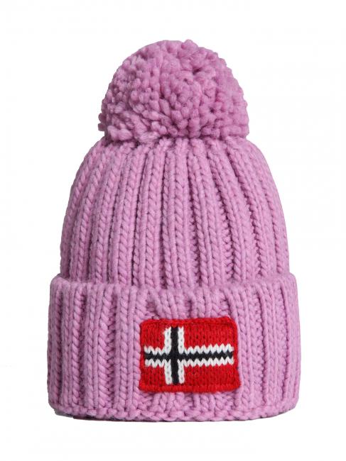 NAPAPIJRI KIDS SEMIURY 6 Czapka z pomponem bratek fioletowy - Włosy