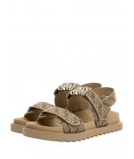 GUESS FABELIS 2 Sandały z logo - Buty damskie