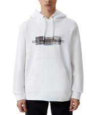 CALVIN KLEIN BOX STRIPED LOGO Bluza z kapturem - Bluzy męskie