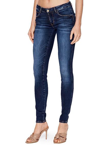 GUESS CURVE X Obcisłe dżinsy Carrie Dark. - Spodnie damskie