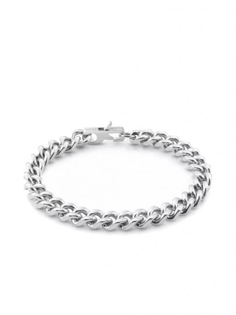 GUESS HYPE CURB CHAIN Bransoletka antyczne srebro - Bransoletki męskie