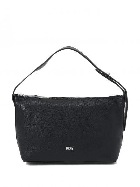 DKNY TANIA Torba na ramię czarny/srebrny - Torby damskie