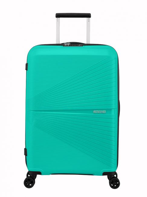 AMERICAN TOURISTER AIRCONIC Wózek średnio lekki aqua/zielony - Wózki twarde