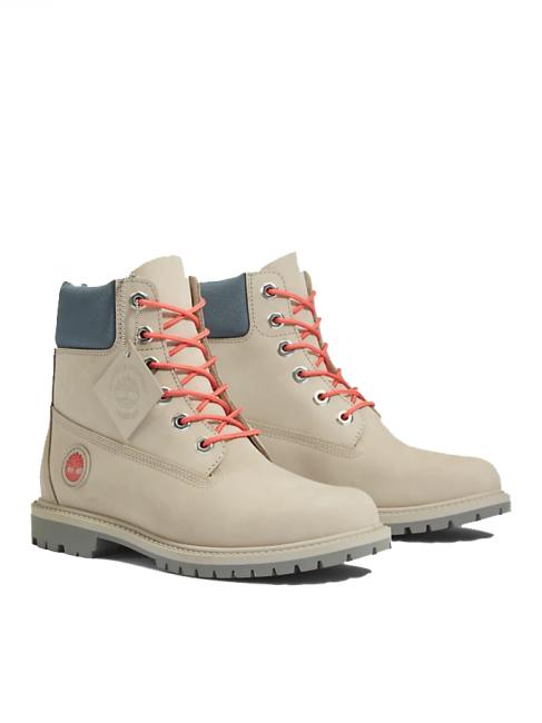 TIMBERLAND HERITAGE 6 INCH Wyściełane botki za kostkę czysty/kaszmir - Buty damskie