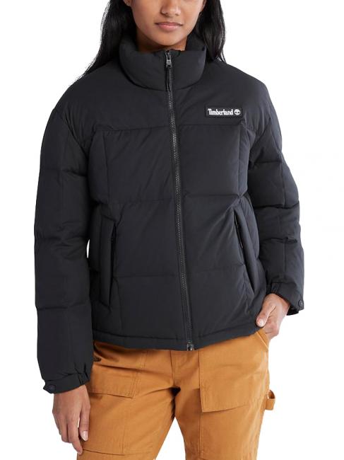 TIMBERLAND OVERSIZE PUFFER Kurtka krótka CZARNY - Kurtki damskie