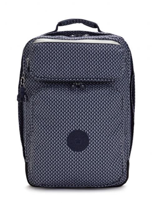 KIPLING SCOTTY Duży plecak na laptopa 15" niebieski trójkąt - Plecaki szkolne i rekreacyjne