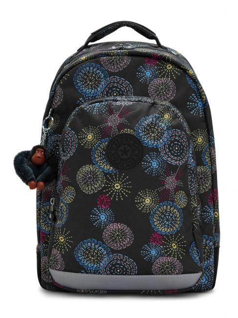 KIPLING CLASS ROOM Plecak na laptopa 15" gwiazdki domowej roboty - Plecaki szkolne i rekreacyjne