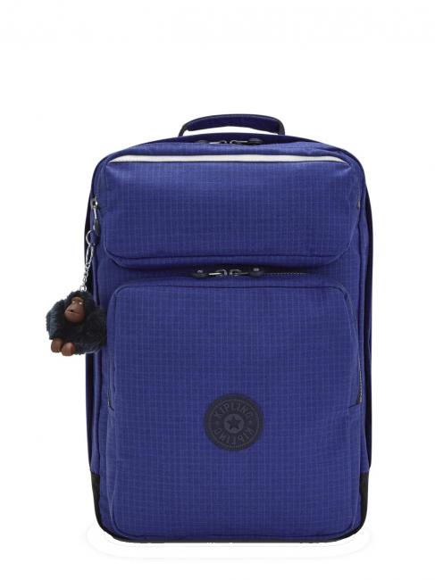 KIPLING SCOTTY BTS Plecak na laptopa 15" pracownik niebieski żebro stop - Plecaki szkolne i rekreacyjne