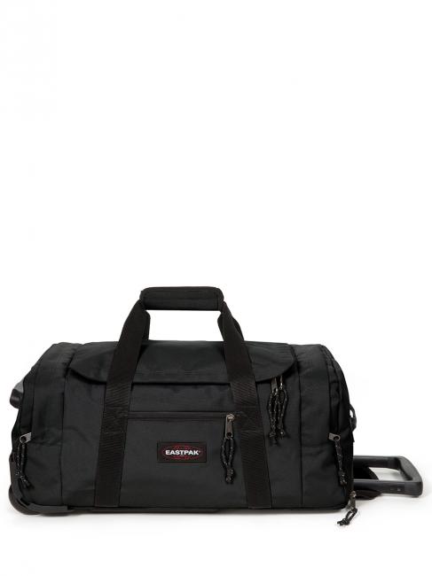 EASTPAK LEATHERFACE S + Torba podróżna na kółkach CZARNY - Bagaż podręczny