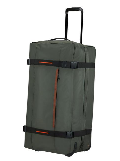 AMERICAN TOURISTER URBAN TRACK Duża torba na kółkach ciemny khaki - Wózki półsztywne