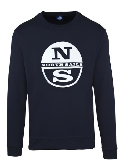 NORTH SAILS LOGO PRINT Bluza z okrągłym dekoltem granatowy - Bluzy męskie