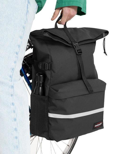 EASTPAK MACLO BIKE Plecak 31L z mocowaniem do roweru CZARNY - Uchwyt i organizer na tablet